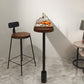 Industrial Style Wood Top Counter Table 42-inch Height Table for Dining Room Clearhalo 'Bar Furniture' 'Bar Tables' 'bar_tables' 'furn' 'furn_bar_tables' 'Furniture' 'furniture_bar_tables' 'Kitchen & Dining Furniture' 1200x1200_1d7a57d4-178d-49b2-a384-2a43d9f9defe