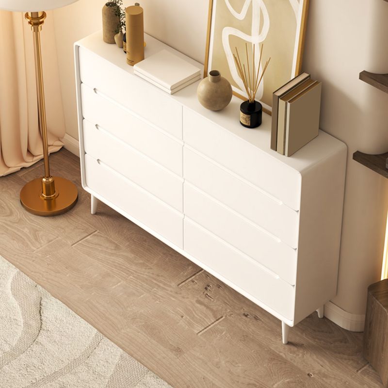 Cofensador de cofres de almacenamiento de madera cofre de almacenamiento moderno con 8 cajones