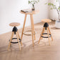Adjustable Modern Counter Bar Stool Armless Wood Backless Bar Stool with Swivel Clearhalo 'Bar Furniture' 'Bar Stools' 'bar_stools' 'furn' 'furn_bar_stools' 'furniture_bar_stools' 'Kitchen & Dining Furniture' 'kitchen&dining_furn' 'kitchen' 'kitchen_furn' Furniture' 1200x1200_1d7cc1e4-4d03-4ef3-9a88-73d9349fe18a