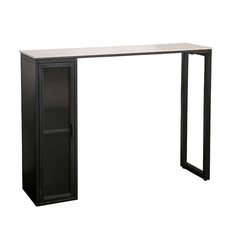 Luxus -Rechteck -Bar Tisch Set 1