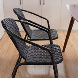 Eigentijdse stijl armstoel plastic dineren accentstoel voor eetkamer