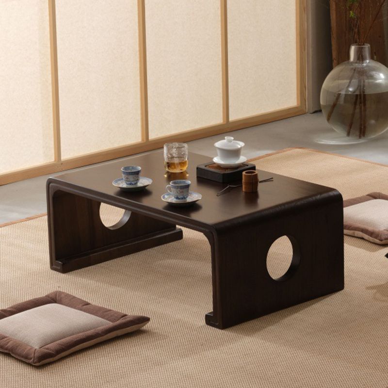 Rectangular Abstract Base Design Nordic Style Coffee Table Made of Solid Wood Clearhalo 'Coffee & Accent Tables' 'Coffee Tables' 'coffee_tables' 'furn' 'furn_coffee_tables' 'Furniture' 'Living Room Furniture' 1200x1200_1d895e2f-84b4-4e42-9537-68fd1a465610