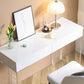Contemporary Acrylic Vanity Desk 2-Drawer Vanity Dressing Table