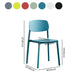 Conference Room Scandinavian Plastic Side Chair Matte Finish Open Back Dining Chair Clearhalo ' kitchen&dining_furn' 'Dining Chairs' 'Dining Tables & Seating' 'dining_chair' 'furn' 'furn_dining_chair' 'Furniture' 'furniture_dining_chair' 'Kitchen & Dining Furniture' 'kitchen' 1200x1200_1d8b9cd5-d008-48f9-9840-6fa15129d19c