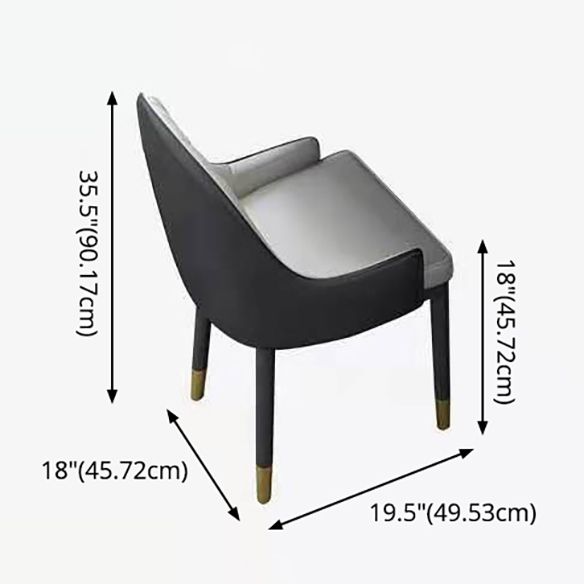 Scandinavian Style Gray Slate Dining Table Rectangular Formal Dinette Set with Metal Base Clearhalo 'Dining Room Sets' 'Dining Tables & Seating' 'dining_room_set' 'furn' 'furn_dining_room_set' 'Furniture' 'furniture_dining_room_set' 'Kitchen & Dining Furniture' 'kitchen&dining_furn' 'kitchen' 1200x1200_1d8e83eb-6338-4120-8b03-c867edc8ffd4