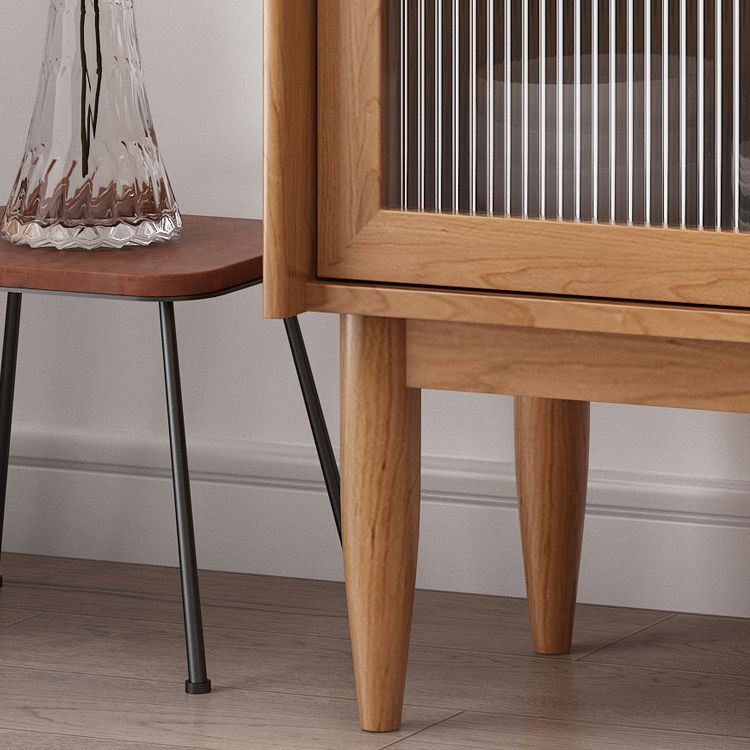 引き出し付きのソリッドウッドビュッフェサーバーキッチン用モダンなダイニングサーバー