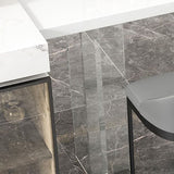 Moderno 1/2/3 pezzi da bar tavolo da barra con set di pietra con sgabelli alti per cucina