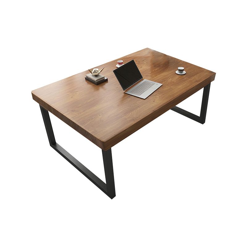 Pine Wood Meeting Table Industrial Rectangle Office Working Table Clearhalo 'furn' 'furn_office_desk' 'Furniture' 'Office Desks' 'Office Furniture' 'office_desk' 1200x1200_1d94d7bd-5cef-4fb9-b9de-9abab302522c