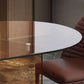 Glass Top Dining Table Modern Dining Table with Double Pedestal Base Clearhalo 'Dining Tables & Seating' 'Dining Tables' 'dining_table' 'Furniture' 'furniture_dining_table' 'Kitchen & Dining Furniture' 'kitchen' 'kitchen_dining_table' 1200x1200_1d95234c-5b17-4082-bfad-cbb3da8b190b