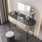 Modern 31.49 " H 2-Drawer Dressing Table Slate Top Vanity Stool Clearhalo 'Bedroom Furniture' 'furn' 'furn_makeup_vanities' 'Furniture' 'Makeup Vanities' 'makeup_vanities' 1200x1200_1d9555e8-944b-4e8d-bb35-04d6b5083751