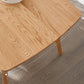 Storage Oak Wood Dining Table in Nature Rectangle Kitchen Table with 4 Legs Clearhalo ' dining_table' 'Dining Tables & Seating' 'Dining Tables' 'furn' 'furn_dining_table' 'Furniture' 'furniture_dining_table' 'Kitchen & Dining Furniture' 'kitchen&dining_furn' 'kitchen' 'kitchen_dining_table' 1200x1200_1d959182-852f-4d6c-ab75-c7ff237d543e