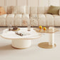 Slate and Metal Coffee Table No Distressing Pedestal Coffee Table Set Clearhalo 'Coffee & Accent Tables' 'Coffee Tables' 'coffee_tables' 'furn' 'furn_coffee_tables' 'Furniture' 'Living Room Furniture' 1200x1200_1d96001f-d482-44c0-a4b2-476fc88e8d54