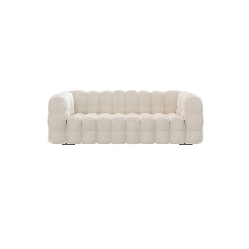 White Biscuit Back Sofa Stain Resistant Modern Tuxedo Arm Sofa Clearhalo 'furn' 'furn_sofas' 'Furniture' 'Living Room Furniture' 'Sofa' 'sofas' 1200x1200_1d9a8c4d-6067-4817-a950-892f4be2b943