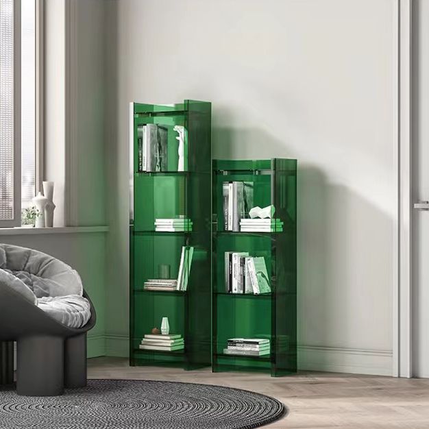 Acrylic Bookcase Scandinavian Style Closed Back Bookshelf for Office and Home Clearhalo 'Bookcases' 'furn' 'furn_bookcases' 'Furniture' 'furniture_bookcases' 'kitchen' 'kitchen_bookcases' 'Living Room Furniture' 'Office Furniture' 1200x1200_1da248dd-6f4c-4060-bde7-260628f6aeed