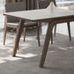 Modern Rectangle Dining Table Sintered Stone Table with Wooden Legs Clearhalo 'Dining Tables & Seating' 'Dining Tables' 'dining_table' 'furn' 'furn_dining_table' 'Furniture' 'Kitchen & Dining Furniture' 1200x1200_1da6532a-e055-48ba-a286-3b8695e55063