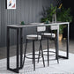 Stone Bar Table Modern Rectangle Bar Table with Double Pedestal Base for Kitchen Clearhalo 'Bar Furniture' 'Bar Tables' 'bar_tables' 'furn' 'furn_bar_tables' 'Furniture' 'furniture_bar_tables' 'Kitchen & Dining Furniture' 1200x1200_1da6d262-b0b5-4418-9b7b-d2cef9f83faf