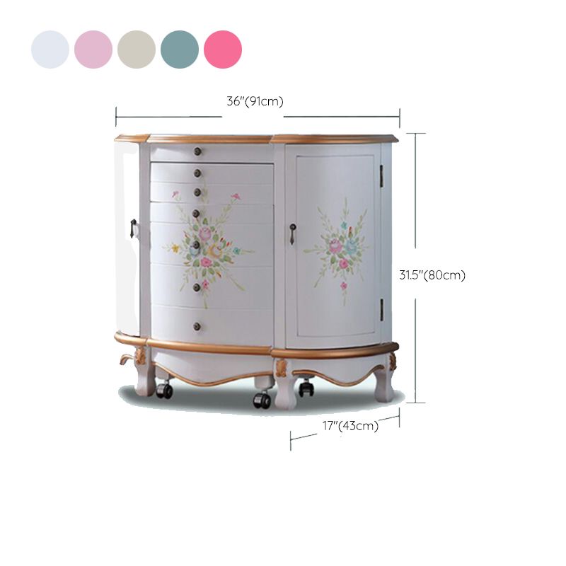 Victorian 1-Schubladen Eitelkeitssatz mit Stuhl und Spiegelverkederstisch