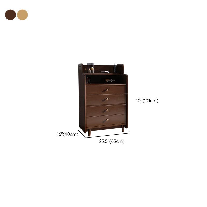 Glam Vertical Solid Wood Storage Chest Bedroom Chest with Drawers Clearhalo 'Bedroom Furniture' 'Dressers & Chests' 'dressers_chests' 'furn' 'furn_dressers_chests' 'Furniture' 1200x1200_1da95b97-b4cf-45e2-92e3-7d2d0798af4a