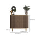 Glam Sideboard Cabinet Marble Sideboard Tavolo con porte per sala da pranzo