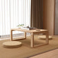 Sled Wooden Coffee Table Nordic Rectangular Single Cocktail Table, 15.75" D x 15.75" H Clearhalo 'Coffee & Accent Tables' 'Coffee Tables' 'coffee_tables' 'furn' 'furn_coffee_tables' 'Furniture' 'Living Room Furniture' 1200x1200_1daaf2af-c95e-4e1d-85d5-0b39b3b3501b