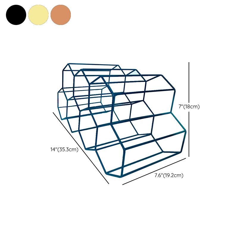 Tabletop or Countertop Free-Stand Bottle Wine Rack Modern Metal Wine Bottle Holder Clearhalo 'furn' 'furn_wine_racks' 'Furniture' 'Kitchen & Dining Furniture' 'Wine Racks' 'wine_racks' 1200x1200_1dab3e92-82aa-4fb4-890b-7c2b99f4bd88