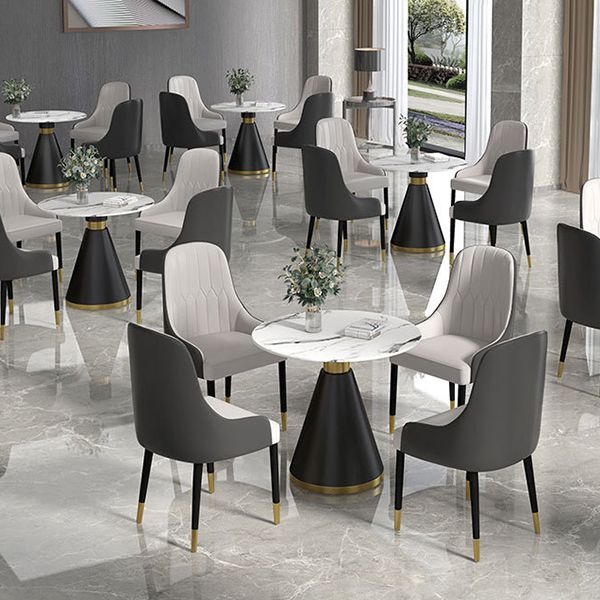 Set da pranzo in pietra sinterizzato glam set da pranzo 1/2/5 pezzi