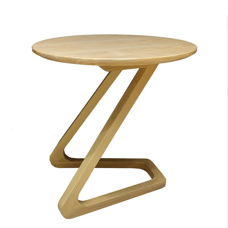 Side Table Solid Wood Abstract Round Scandinavian Living Room End Table Clearhalo 'Coffee & Accent Tables' 'End & Side Tables' 'end_side_tables' 'furn' 'furn_end_side_tables' 'Furniture' 'Living Room Furniture' 1200x1200_1dadfa0e-9a05-40e6-9e45-26af2d854388