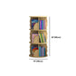 Scandinavian Style Bookshelf Closed Back Solid Wood Bookcase for Home Study Room Clearhalo 'Bookcases' 'furn' 'furn_bookcases' 'Furniture' 'furniture_bookcases' 'Office Furniture' 1200x1200_1dae836b-42c5-4fad-9800-c17ca486eec9
