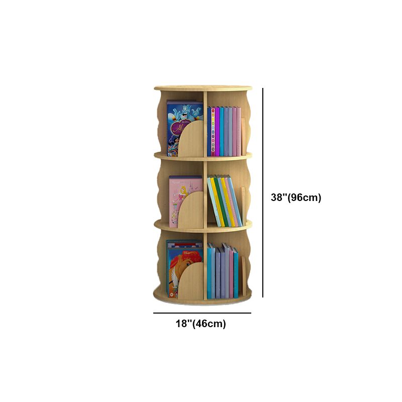 Scandinavian Style Bookshelf Closed Back Solid Wood Bookcase for Home Study Room Clearhalo 'Bookcases' 'furn' 'furn_bookcases' 'Furniture' 'furniture_bookcases' 'Office Furniture' 1200x1200_1dae836b-42c5-4fad-9800-c17ca486eec9