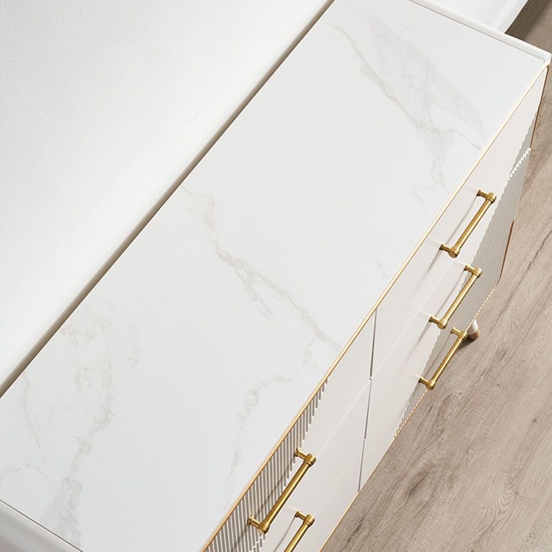 Glam -opbergkast Dressoir Stone opbergkist met 3/5/6 laden