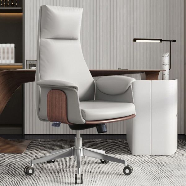 Upholstered Office Chair with Padded Arms Modern Task Chair with Metal Frame Clearhalo 'furn' 'furn_office_chair' 'Furniture' 'furniture_office_chair' 'Office Chairs' 'Office Furniture' 'office_chair' 1200x1200_1db24a1a-265e-464c-8da1-93f2267b5f0d