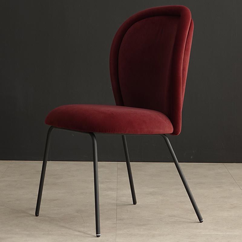 Upholstered Armless Dining Chair Contemporary Dining Room Side Chair Clearhalo 'Dining Chairs' 'Dining Tables & Seating' 'dining_chair' 'furn' 'furn_dining_chair' 'Furniture' 'furniture_dining_chair' 'Kitchen & Dining Furniture' 1200x1200_1db254ae-ba9f-4978-93ef-c65778d6bcf5