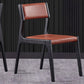 Industrial Wood Dining Chair Dining Room Armless Open Back Dining Side Chair Clearhalo ' kitchen&dining_furn' 'Dining Chairs' 'Dining Tables & Seating' 'dining_chair' 'furn' 'furn_dining_chair' 'Furniture' 'furniture_dining_chair' 'Kitchen & Dining Furniture' 'kitchen' 1200x1200_1db2ae7a-651b-4443-9f5d-d8da76ed2a88
