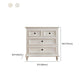Scandinavian White Wooden Storage Chest Drawers Included for Home Clearhalo 'Bedroom Furniture' 'Dressers & Chests' 'dressers_chests' 'furn' 'furn_dressers_chests' 'Furniture' 1200x1200_1db55f1e-c609-4353-8e26-024b6b32d681