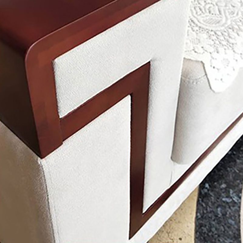 Blanc Contemporain Sectional Square Bras standard canapé standard pour le salon, appartement