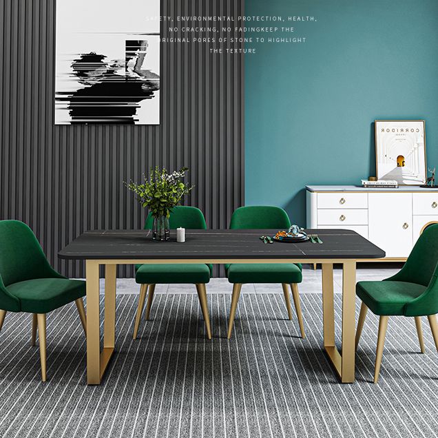 Metal Traditional Luxury Rectangle Table Sintered Stone Table with Sled Clearhalo ' dining_table' 'Dining Tables & Seating' 'Dining Tables' 'furn' 'furn_dining_table' 'Furniture' 'furniture_dining_table' 'Kitchen & Dining Furniture' 'kitchen&dining_furn' 'kitchen' 'kitchen_dining_table' 1200x1200_1db82252-3b1b-4c44-a1ce-85a1713b7e02