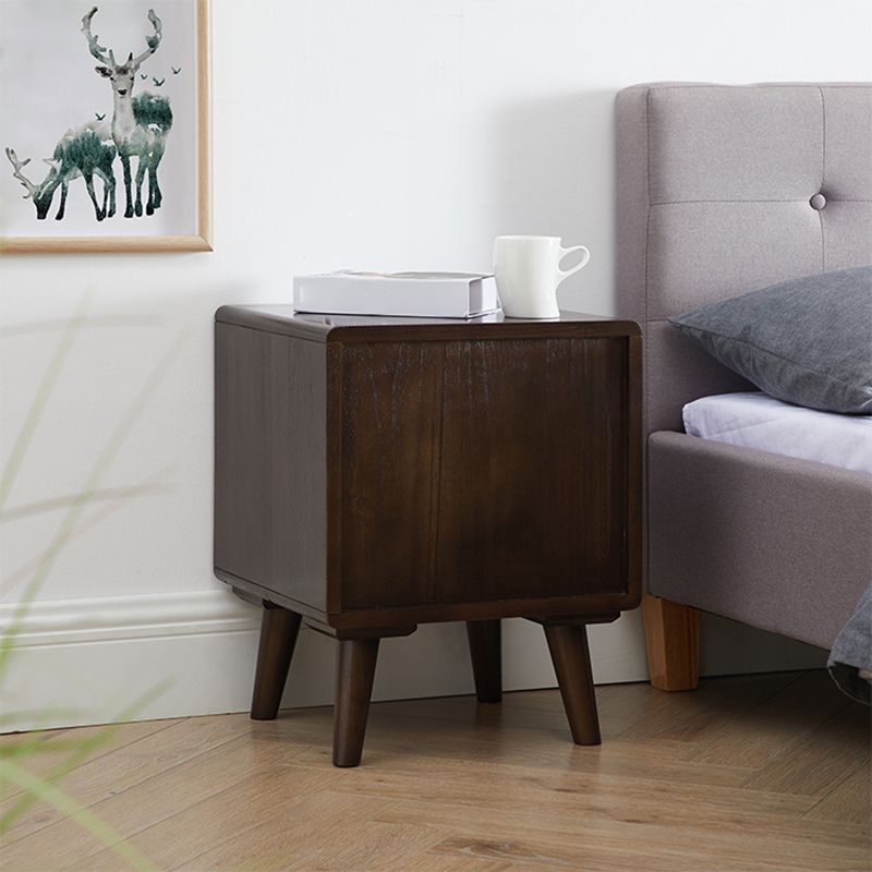 16 "l x 20" w tavolo da notte in legno massiccio tradizionale per soggiorno