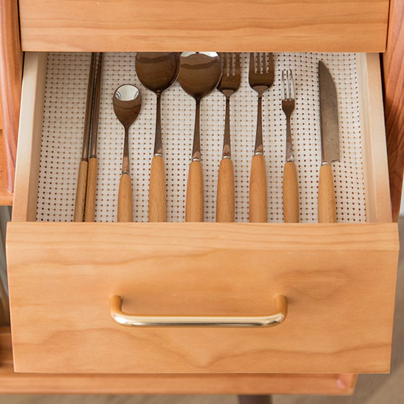 16.5 "w√ó38.6" hサイドボードアンティーク仕上げガラスドア付き木製ダイニングサーバー