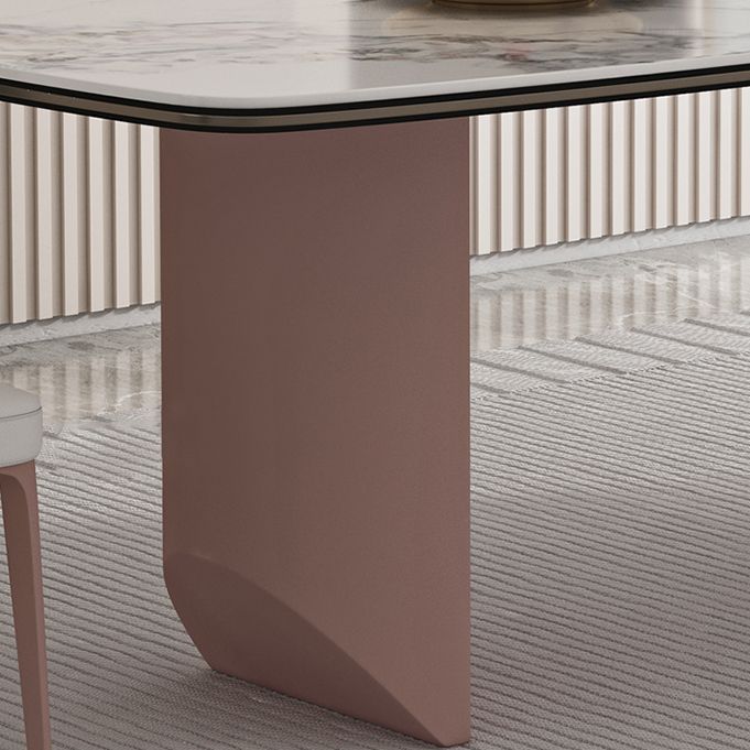 1/3/4/5/7 Pieces Contemporary Dining Set Sintered Stone Dining Room Set Clearhalo 'Dining Room Sets' 'Dining Tables & Seating' 'dining_room_set' 'furn' 'furn_dining_room_set' 'Furniture' 'furniture_dining_room_set' 'Kitchen & Dining Furniture' 'kitchen&dining_furn' 'kitchen' 1200x1200_1dbb191e-568f-4d9e-acb4-6f146f36f70e