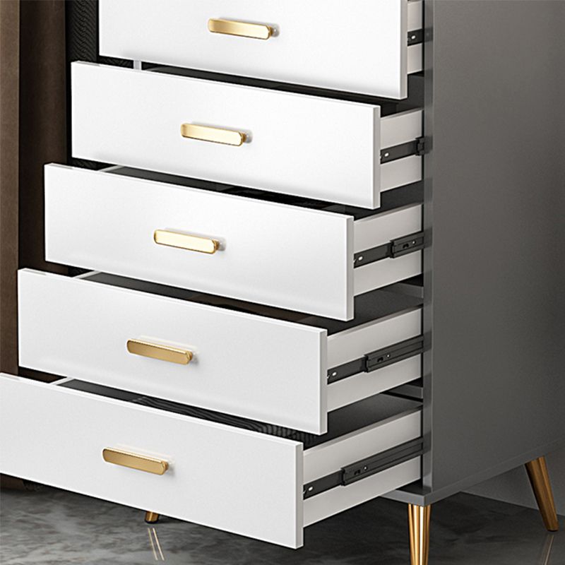 15,74 "cassa di accento moderno largo con cassetti