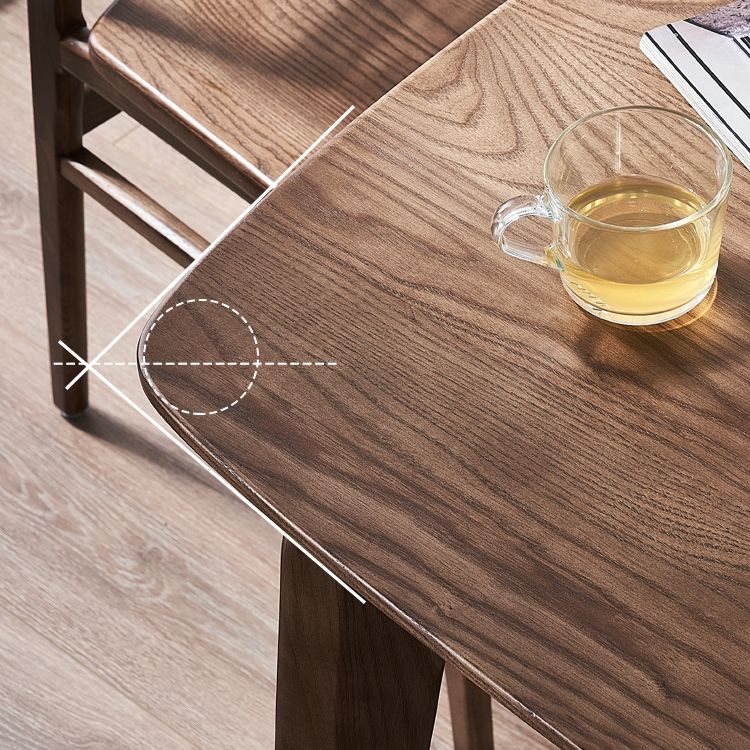 Solid Wood Dining Table Contemporary Style Dining Site Table with 4-foot Clearhalo 'Dining Tables & Seating' 'Dining Tables' 'dining_table' 'furn' 'furn_dining_table' 'Furniture' 'Kitchen & Dining Furniture' 1200x1200_1dbdd391-7adf-4fbd-8d62-5fb67b750cf2