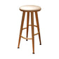 Round Faux Leather Dining Stool Backless Bar Stool with Metal Base Clearhalo 'Bar Furniture' 'Bar Stools' 'bar_stools' 'furn' 'furn_bar_stools' 'Furniture' 'Kitchen & Dining Furniture' 1200x1200_1dbfffc7-af4d-43a6-b17e-32ee4a316ffa