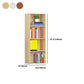 Modern Engineered Wood Bookcase Standard Closed Back Bookshelf