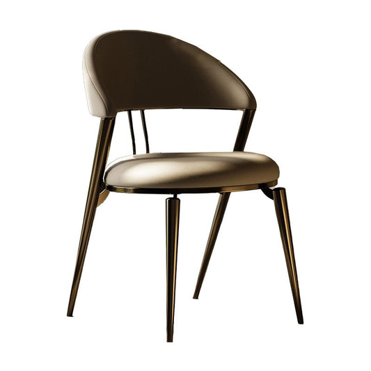 Home Dining Room Side Chair Open Back Dining Upholstered Chair