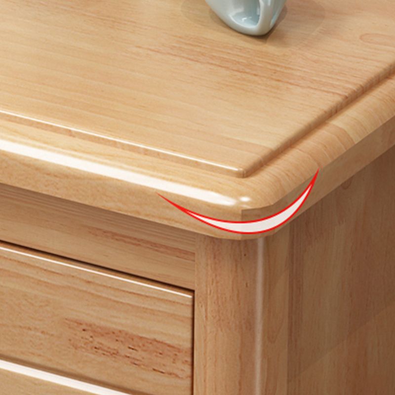 Solid Wood Accent Table Nightstand Modern Nightstand with Drawers Clearhalo 'Bedroom Furniture' 'furn' 'furn_night_stand' 'Furniture' 'night_stand' 'Nightstands' 1200x1200_1dc501fe-d806-4f07-853e-b4befbab109d