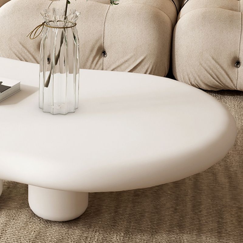 11.81" Tall Scandinavian Style Cocktail Table 4 Legs Coffee Table Clearhalo 'Coffee & Accent Tables' 'Coffee Tables' 'coffee_tables' 'furn' 'furn_coffee_tables' 'Furniture' 'Living Room Furniture' 1200x1200_1dc69727-56f8-489a-8b47-afd7b5a603fa
