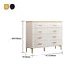Contemporary Glam Storage Storage Chest White Storage Chest Dresser Clearhalo 'Bedroom Furniture' 'Dressers & Chests' 'dressers_chests' 'furn' 'furn_dressers_chests' 'Furniture' 1200x1200_1dc71509-9b72-4c46-9404-cbf5ee330a11
