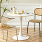 Modern Wood Dining Table Tulip Base Geometric Table for Dining Room Clearhalo 'Dining Tables & Seating' 'Dining Tables' 'dining_table' 'furn' 'furn_dining_table' 'Furniture' 'Kitchen & Dining Furniture' 1200x1200_1dc9b238-855b-4e2e-9541-41662ac0a200