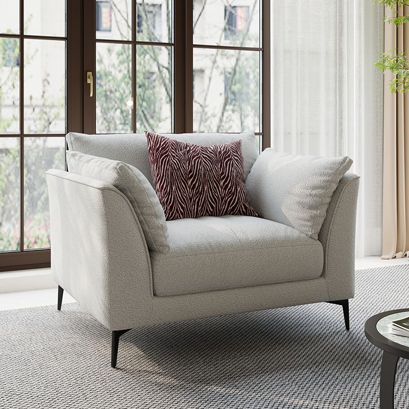 Cojines contemporáneos Sofá estacionaria del brazo de almohada estándar