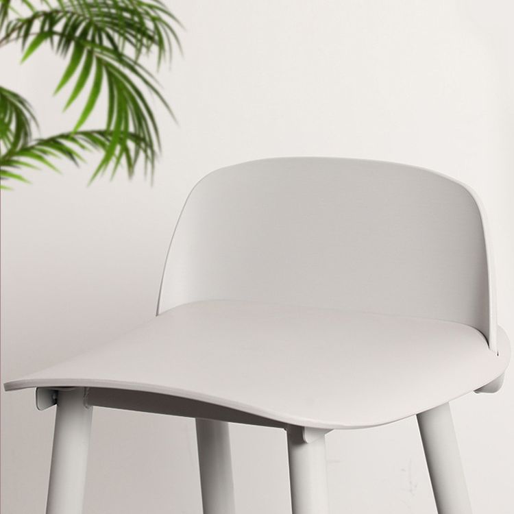 Scandinavian Milk Tea Shop Footrest Stool Matte Finish Steel Counter Stools Clearhalo 'Bar Furniture' 'Bar Stools' 'bar_stools' 'furn' 'furn_bar_stools' 'Furniture' 'furniture_bar_stools' 'Kitchen & Dining Furniture' 1200x1200_1dccf8d1-7a35-40b9-a50e-3404f7286fe3